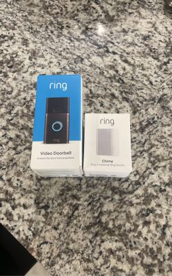 Ring Doorbell And Chime
