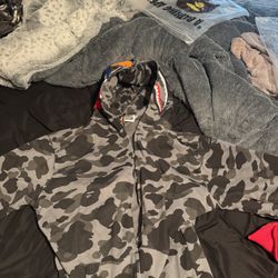 Bape full zip