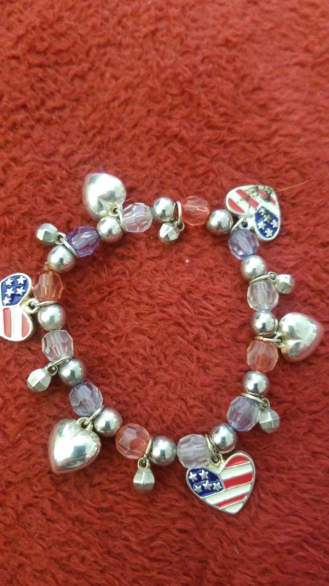 Patriots Charm Bracelet