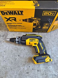 DEWALT XR 20V MAX Lithium-lon Cordless Brushless Screw Gun (Tool Only)