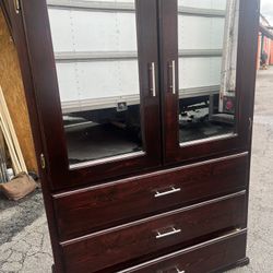 Grande especial de ropero de madera 100% de pino entrega por el mismo precio