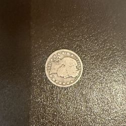 Barber Quarter 1898