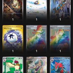 NM Pokemon Cards Take All Remaining For 65%