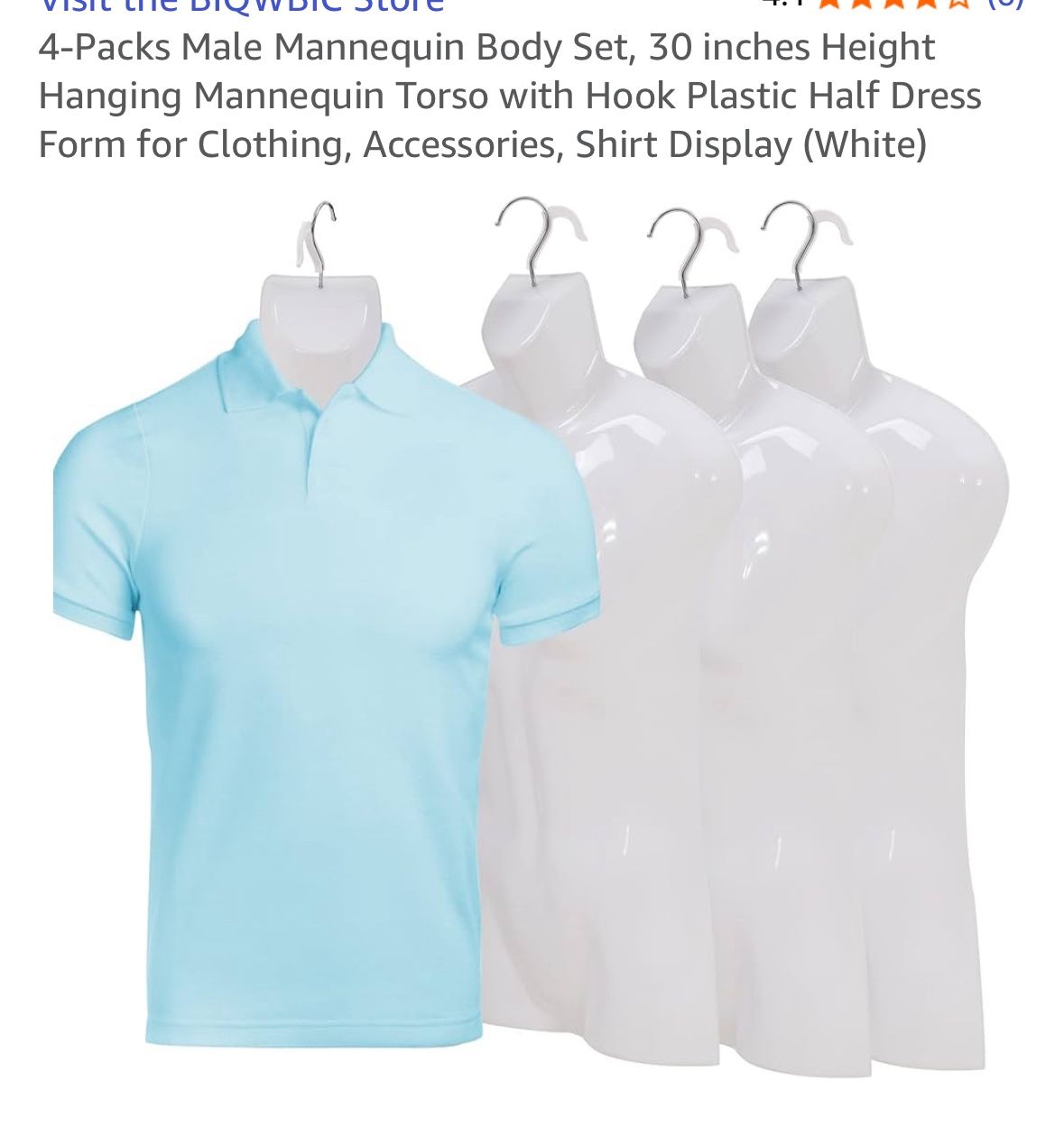 * New In Box-Men’s Bust Form