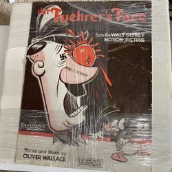 Der fuehrers Face Disney Sheet Music