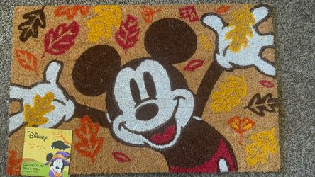 Mickey Mouse Fall Door Mat