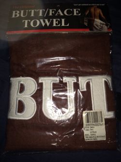 Butt/face towel