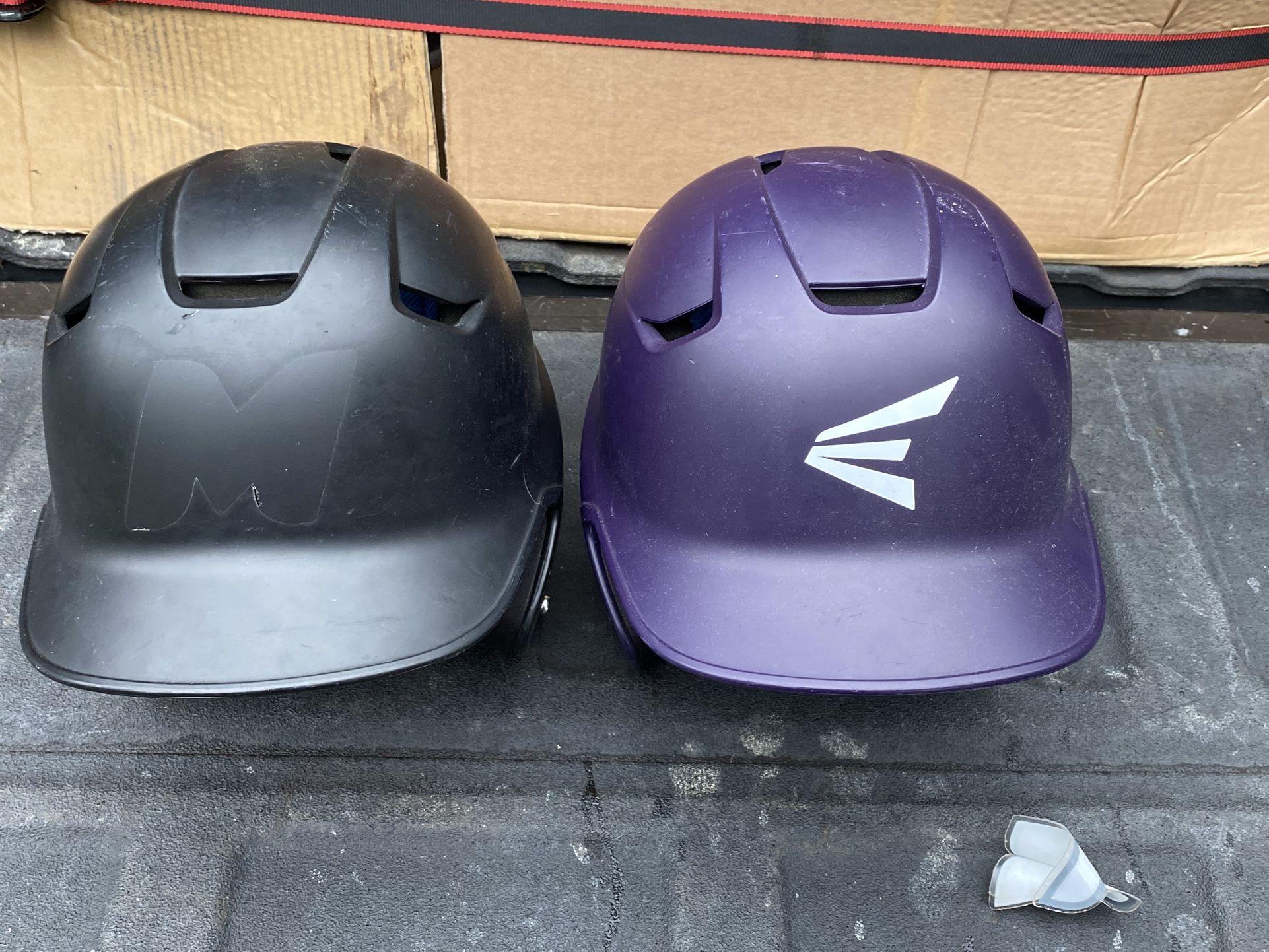 Easton Black Baseball Batting Helmet 7 1/2-8”