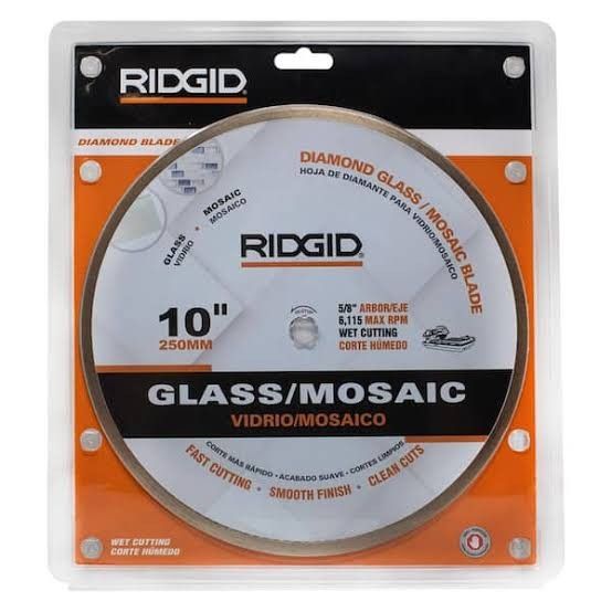 Ridgid 10 Inch Glass And Mosaic Blades