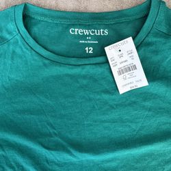 Crewcuts Green LS Shirt 