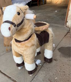 Qaba rolling horse brand new