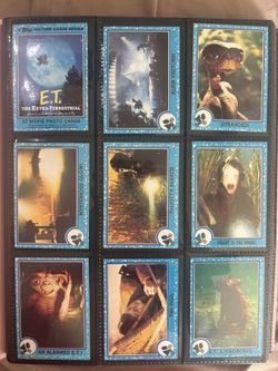 1982 Topps E.T. the Extra-Terrestrial  Trading Cards Complete Set