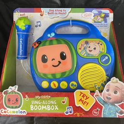 Cocomelon Singalong Boombox With Mic, Lights, Music