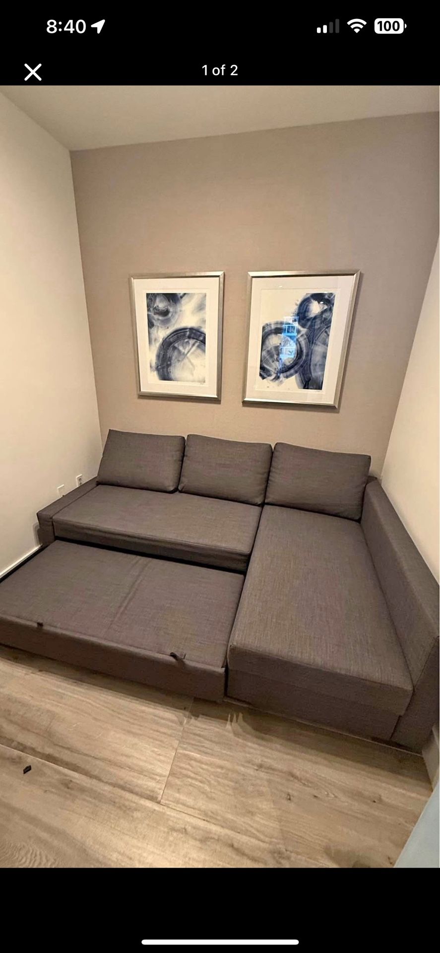 IKEA Sectional Sleeper Couch π Same Day Delivery
