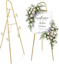 Adjustable Gold Easel Stand(brand new)