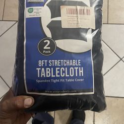 8ft Stretchable Tablecloth Cover