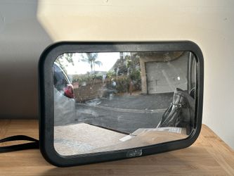 Baby Car Mirror, DARVIQS Seat Safely Monitor Infant Child in Rear Facing Seat, Wide View Shatterproof Adjustable Acrylic 360°for Backseat, Crash Teste