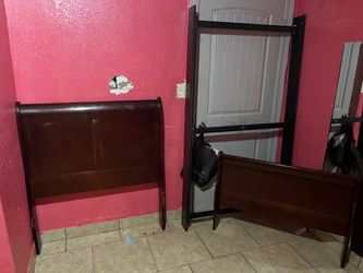 Twin size bed frame