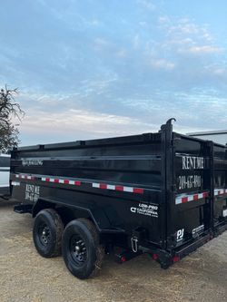Dump trailer r.e.n.t..a.l