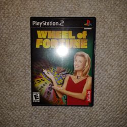Playstation 2 PS2 Wheel Of Fortune