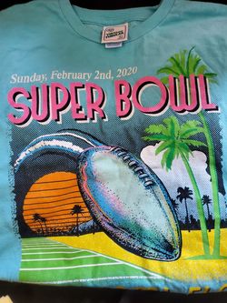 Super bowl 2020 Miami shirt brand 47 size large (rare)