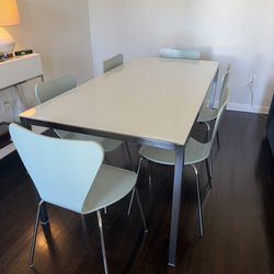 Room & Board dinning chairs 6. Dinning table