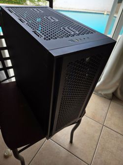 CORSAIR 4000D AIRFLOW Tempered Glass Mid-Tower ATX Case - High-Airflow - Cable Management System - Spacious Interior - Two Included 120 mm Fans - Blac