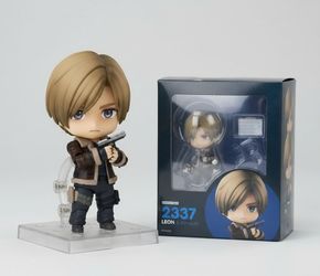 NEW Nendoroid 2337 Leon S Kennedy Resident Evil 4 PVC Figure Collectible