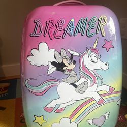Minnie Mouse Unicorn Luggage Carry On 