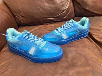 Louis Vuitton Blue Transparent Shoes size 10