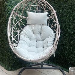 Egg Swing Hanging Chairs With Stands 