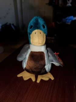 Vintage 98' Ty Beanie Baby Jake the Mallard Duck