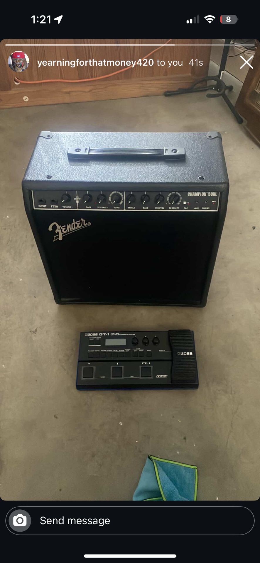 Boss GT - 1 Effects Processer
