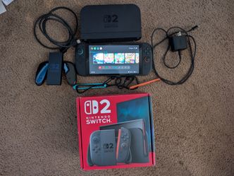 Nintendo Switch 2 NO games adult owned comes with all original accessories