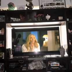 Large Wooden Wall Unit 