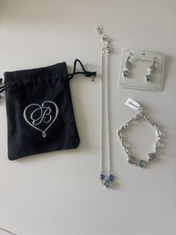 Brighton Necklace, Earrings And Bracelet Set
