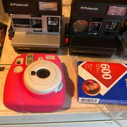 Instax Mini 9 Polaroid Sun 600, Sun 660 Polaroid One Step 