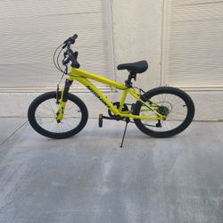 Nishiki Mountain Bike 20 In Size Wheel Neon Green And Blue