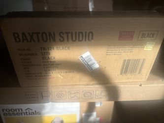 Baxton Studio Orbit & Silver 3-Tier TV Stand