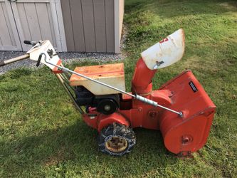 Snow blower simplicity