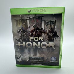 For Honor (Microsoft Xbox One, 2017) Tested 