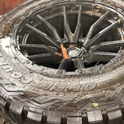 37 Inch Toyo Of Road / With Rims 