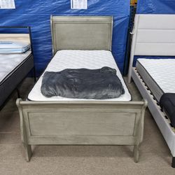 Twin Sleigh Bed Frame