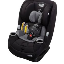 Maxi-Cosi Pria Max All-in-One Convertible Car Seat, Rear Facing Car Seat (4-40 lbs), Forward Facing Car Seat (22-65 lbs), High Back Booster Seat (40-1