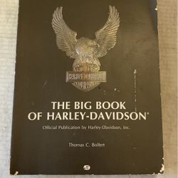 The Big Book of Harley Davidson by Thomas C. Bolfert
