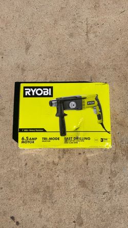 Ryobi 6.5 Amp 1” SDS+ Rotary Hammer