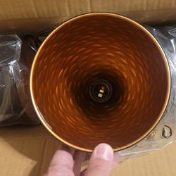 Black And Copper Pendant Light