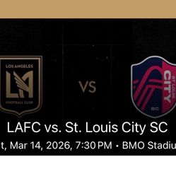 LAFC Vs St Louis City Fc - Sat Mar 14