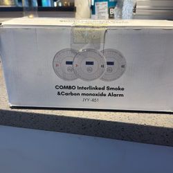 6pc Combo Interlinked Smoke &carbon Monoxide Alarm 💥$15💥