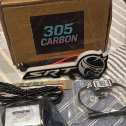 RGB Flow And Solid Color LED Emblems fit for srt hell cat scat and more